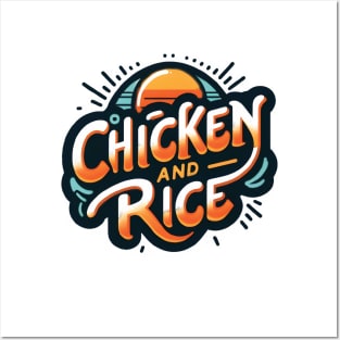 Chicken and Rice Posters and Art